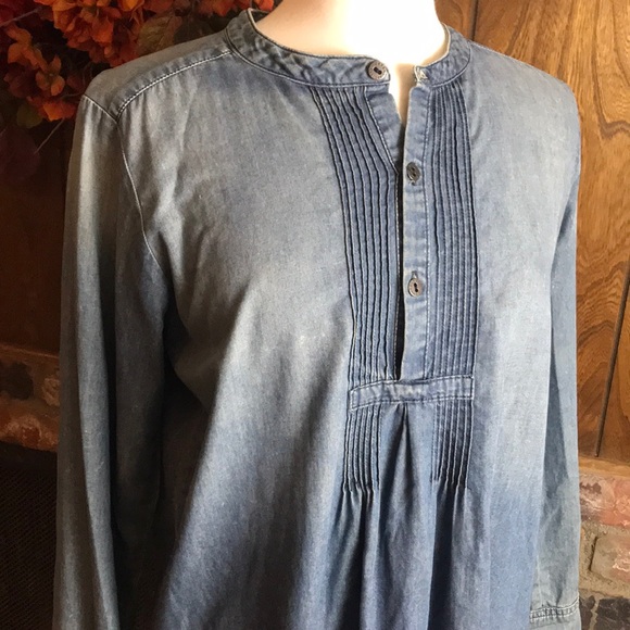Current Elliot Pintuck Shirtdress - Picture 2 of 8